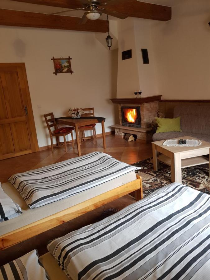 Ubytovanie Pod Hradom Sklené Teplice Extérieur photo